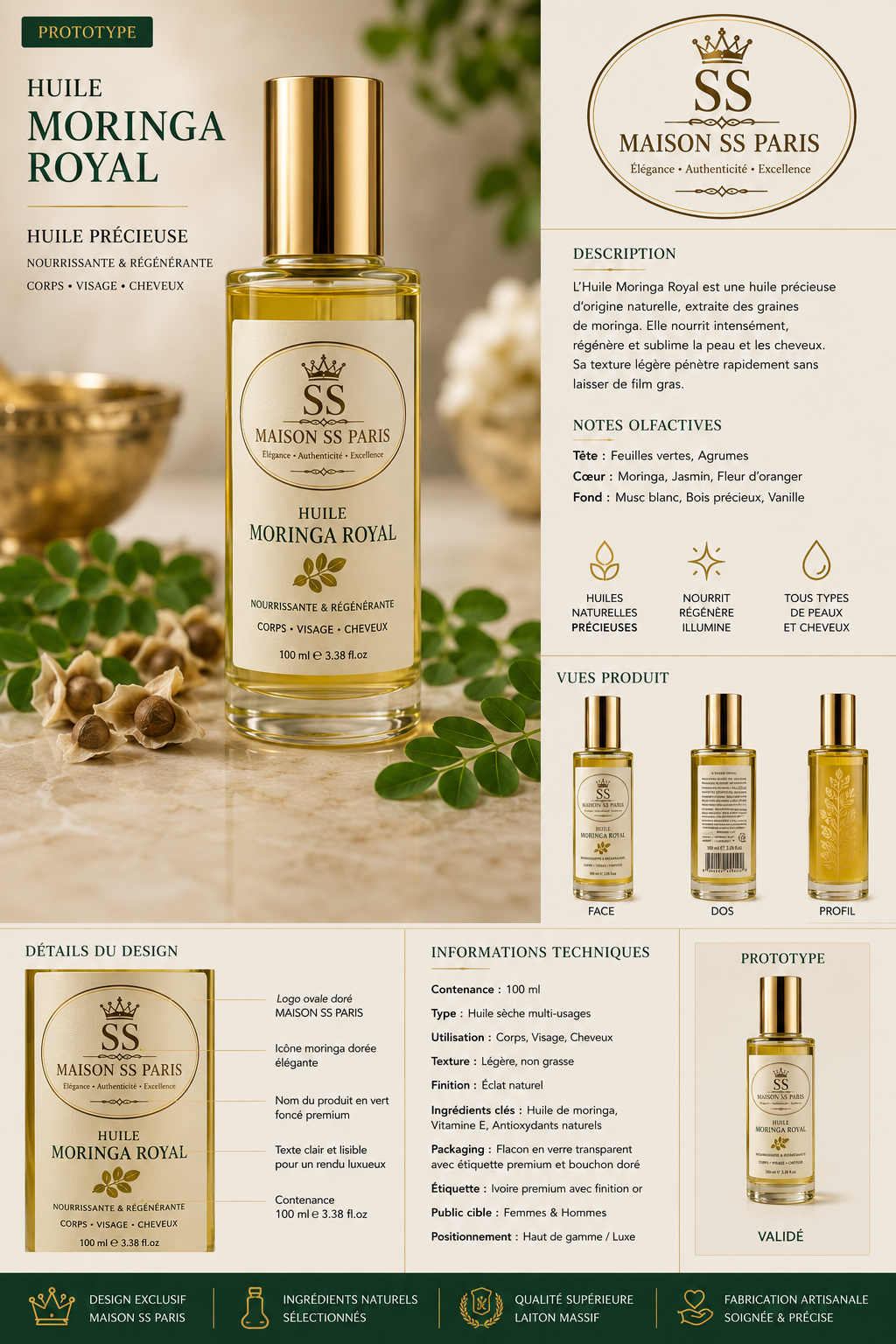 Huile Moringa Royal