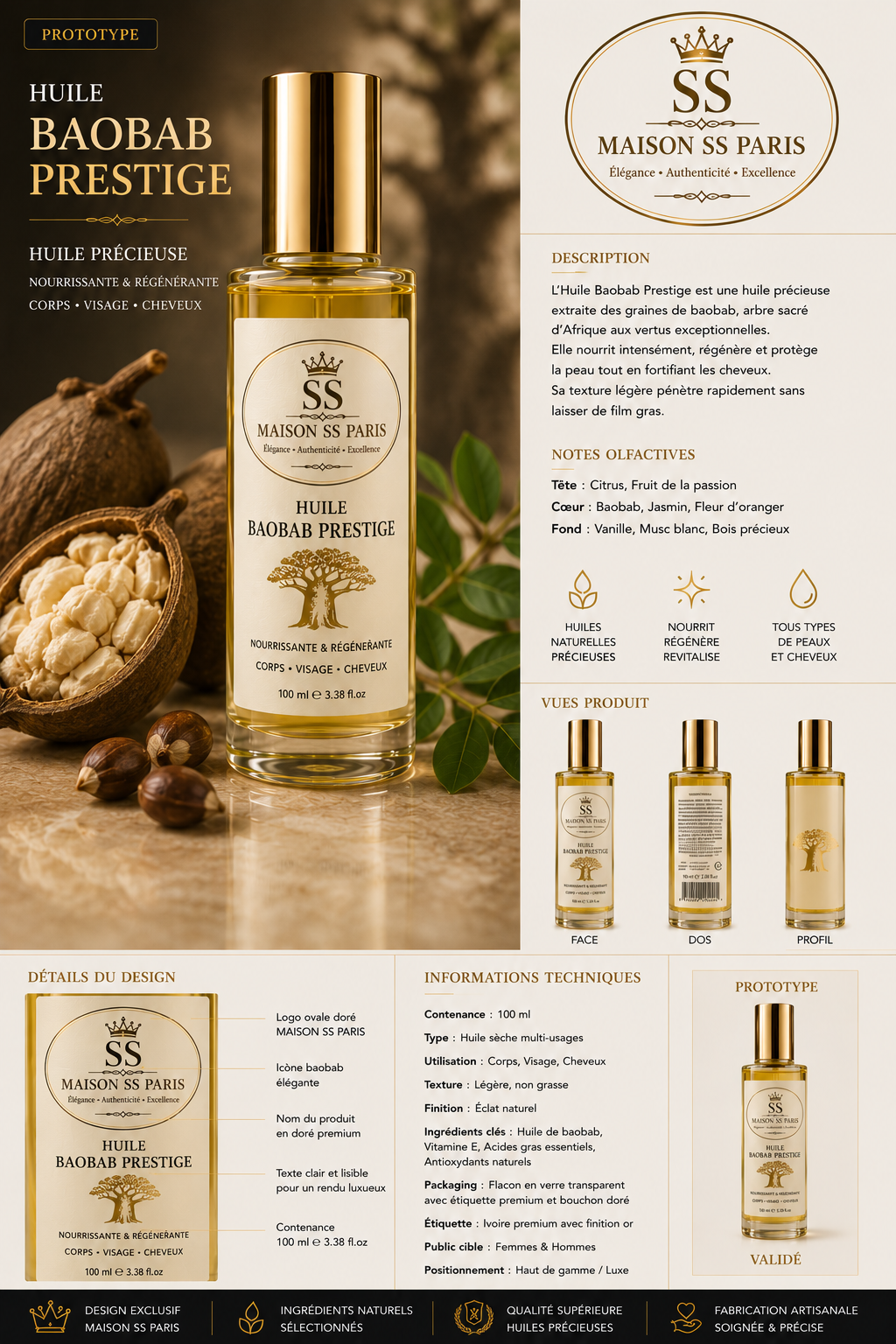 Huile Baobab Prestige