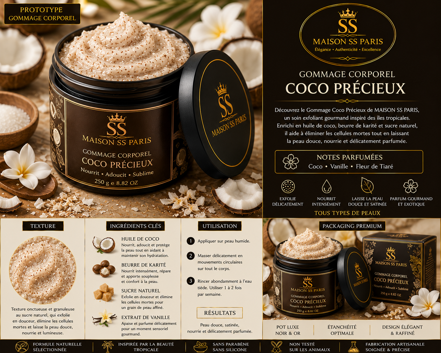Gommage Coco Précieux