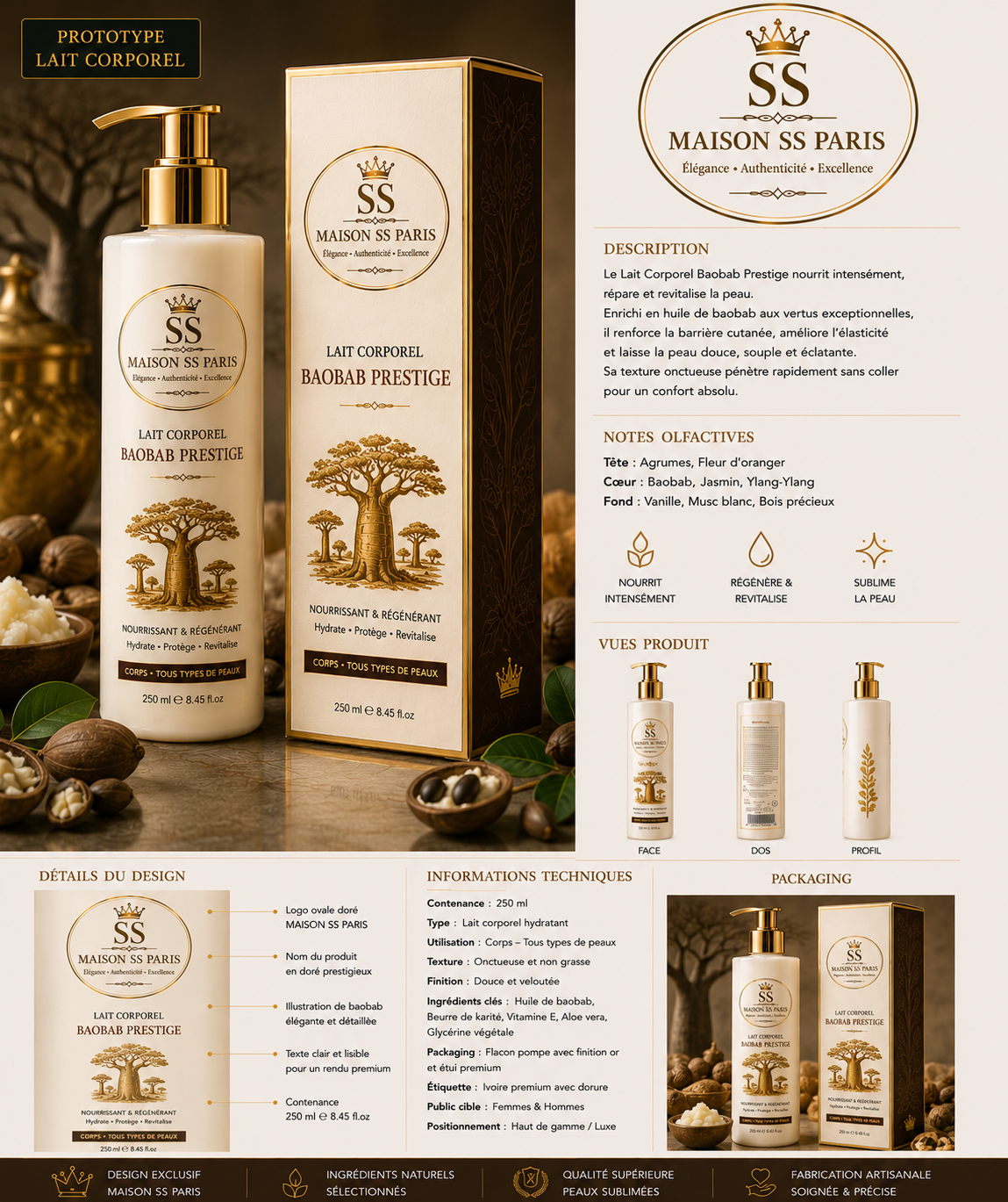 Lait Baobab Prestige