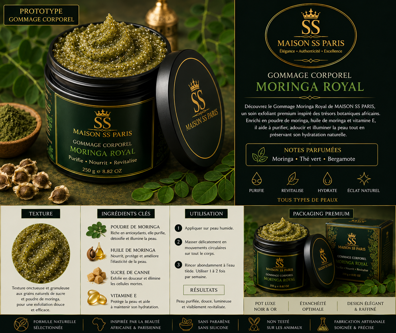 Gommage Moringa Royal
